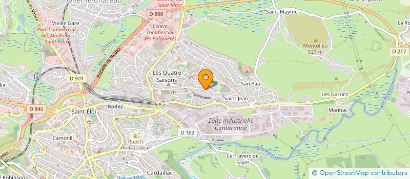 localisation de l'entreprise MONSIEUR JUNIOR GARCIA NUNES MARCIANO  ONET-LE-CHATEAU