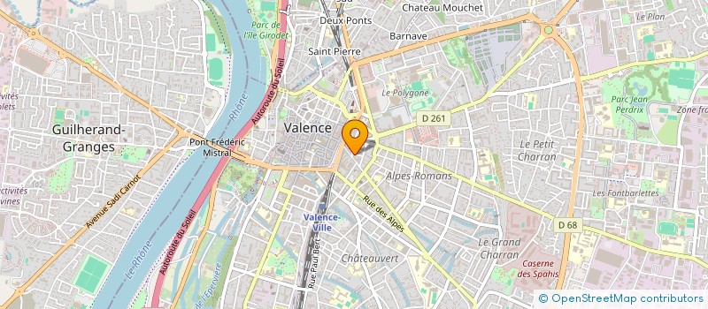 localisation de l'entreprise MONSIEUR JUNIOR JOGO  VALENCE