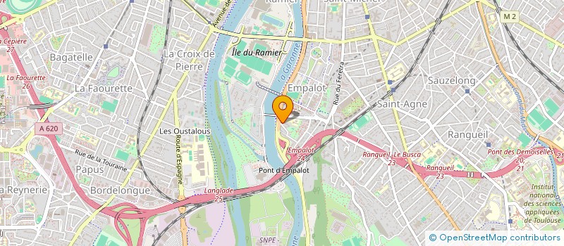 localisation de l'entreprise MONSIEUR JUNIOR KALALA MUKULUMPA à TOULOUSE