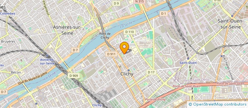localisation de l'entreprise MONSIEUR JUNIOR KIZELA BASAULA à CLICHY