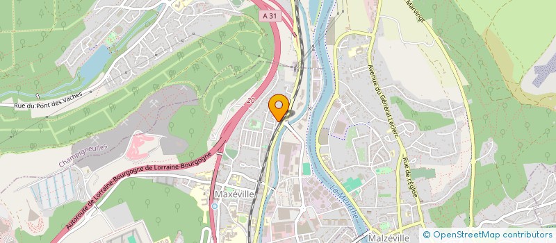 localisation de l'entreprise MONSIEUR JUNIOR KOFFI  MAXEVILLE