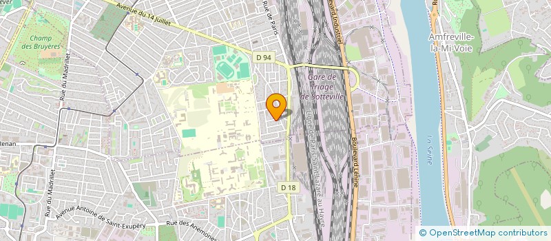 localisation de l'entreprise MONSIEUR JUNIOR MATOKO  SOTTEVILLE-LES-ROUEN