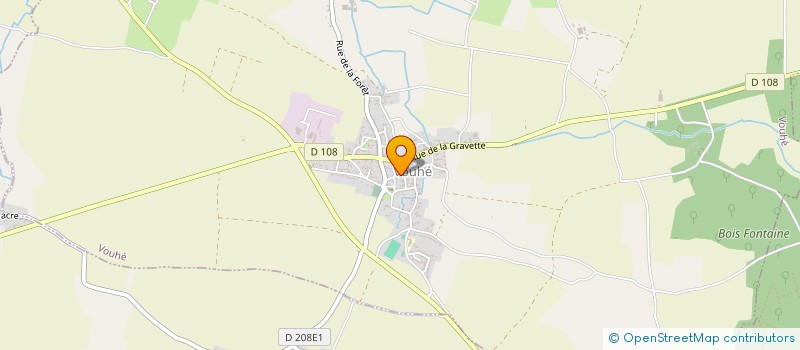 localisation de l'entreprise MONSIEUR JUNIOR MERCIER  VOUHE