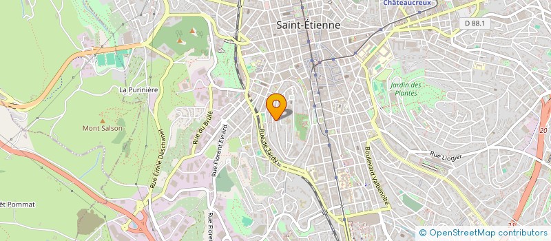 localisation de l'entreprise MONSIEUR JUNIOR MUKANDILA MADIKA  SAINT-ETIENNE