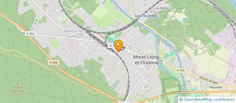 localisation de l'entreprise MONSIEUR JUNIOR NLEND NOE  MORET-LOING-ET-ORVANNE