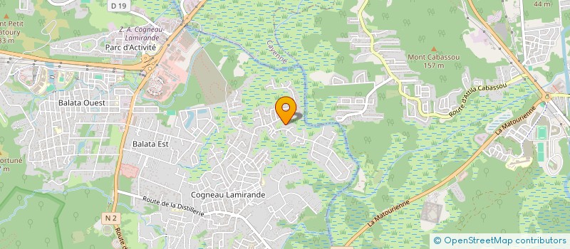 localisation de l'entreprise MONSIEUR JUNIOR NOZIL  MATOURY