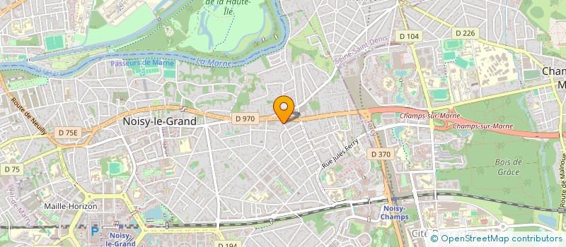 localisation de l'entreprise MONSIEUR JUNIOR RATON  NOISY-LE-GRAND