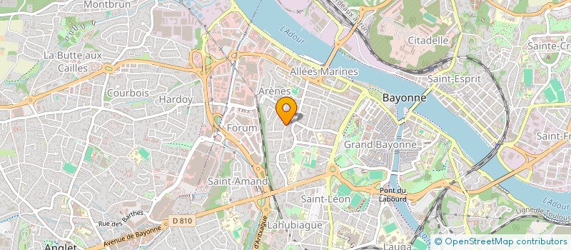 localisation de l'entreprise MONSIEUR JUNJIE WU  BAYONNE