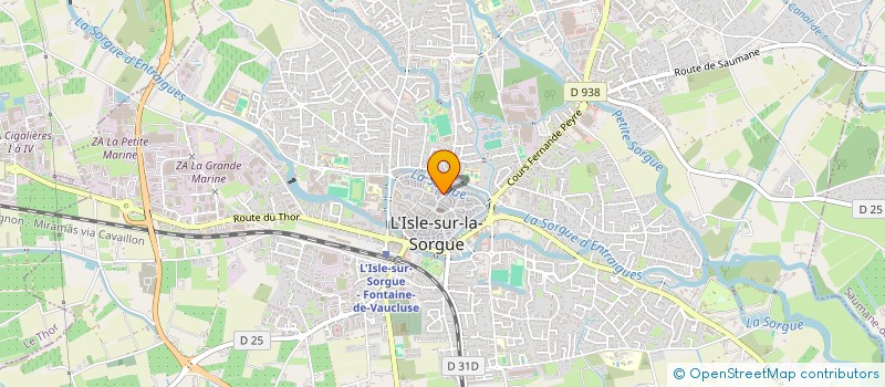 localisation de l'entreprise MONSIEUR JUNKO TAKASE  L ISLE SUR LA SORGUE