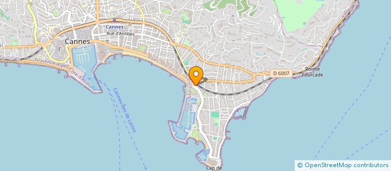 localisation de l'entreprise MONSIEUR JUNLEI CAI à CANNES