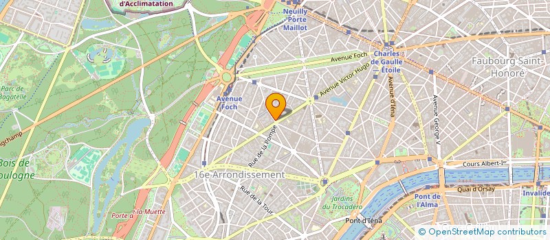 localisation de l'entreprise MONSIEUR JUNQIANG YU  PARIS