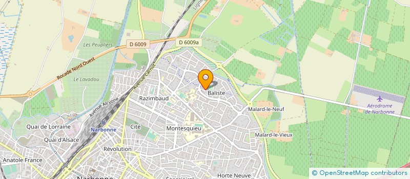 localisation de l'entreprise MONSIEUR JURAIN LEVASTRE à NARBONNE