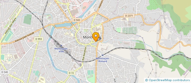 localisation de l'entreprise MONSIEUR JURAJ VOJTEK à MONTLUCON
