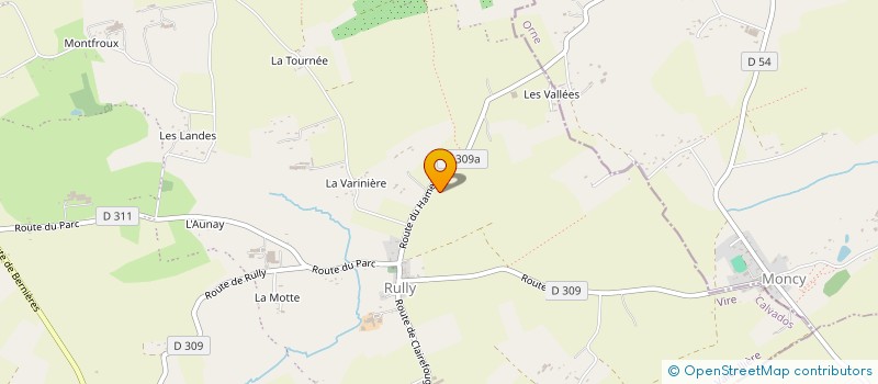 localisation de l'entreprise MONSIEUR JURGEN CALIGNY  VALDALLIERE