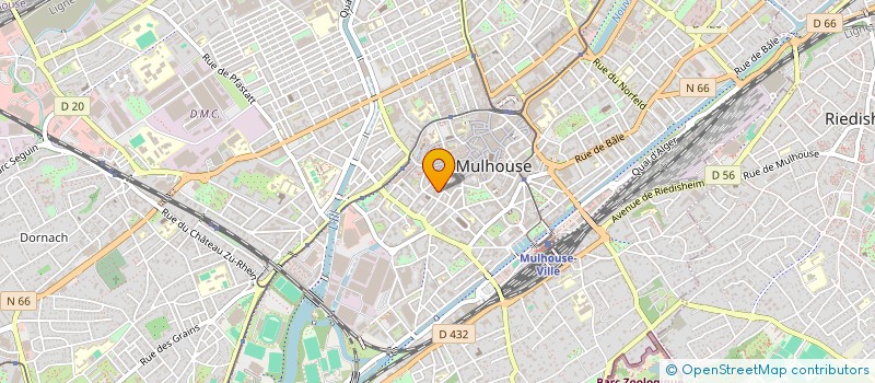 localisation de l'entreprise MONSIEUR JURGEN HAKA  MULHOUSE