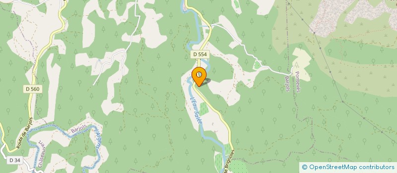 localisation de l'entreprise MONSIEUR JURGEN PIQUARDT  BARJOLS