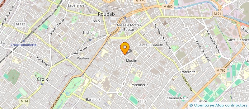 localisation de l'entreprise MONSIEUR JURGEN SCHNEIDER à ROUBAIX