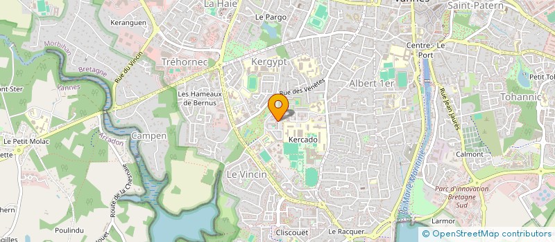 localisation de l'entreprise MONSIEUR JURGES KRAJA à VANNES