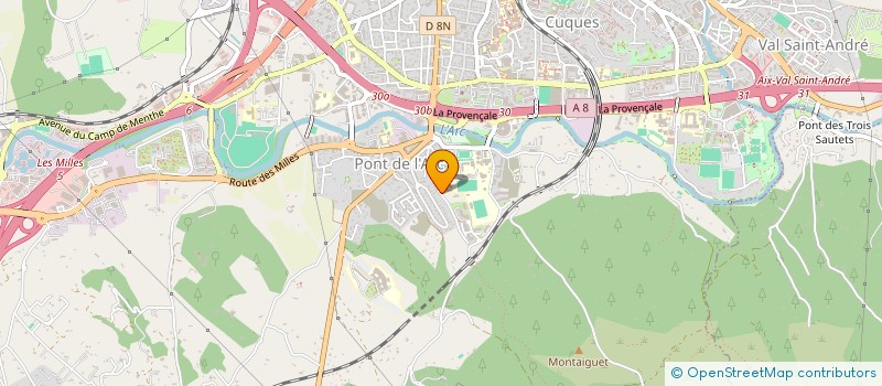 localisation de l'entreprise MONSIEUR JURIAN STERK à AIX-EN-PROVENCE