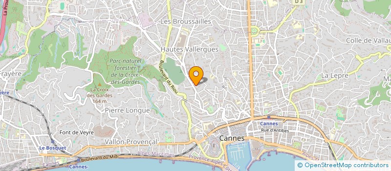localisation de l'entreprise MONSIEUR JURIJS ANDREJEVS à CANNES