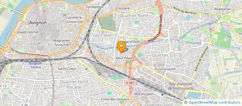 localisation de l'entreprise MONSIEUR JURIS GUIVANS  AVIGNON