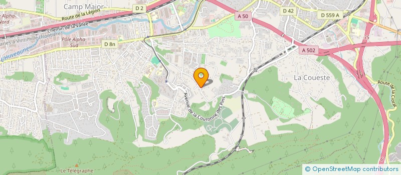 localisation de l'entreprise MONSIEUR JURIS JONAS à AUBAGNE