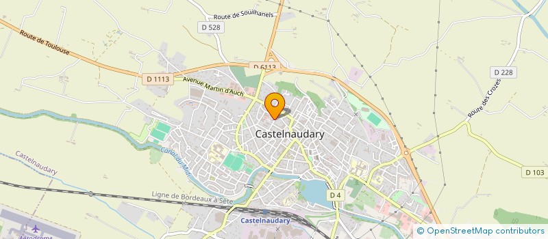 localisation de l'entreprise MONSIEUR JUSHUA MBULUBA NDOH à CASTELNAUDARY