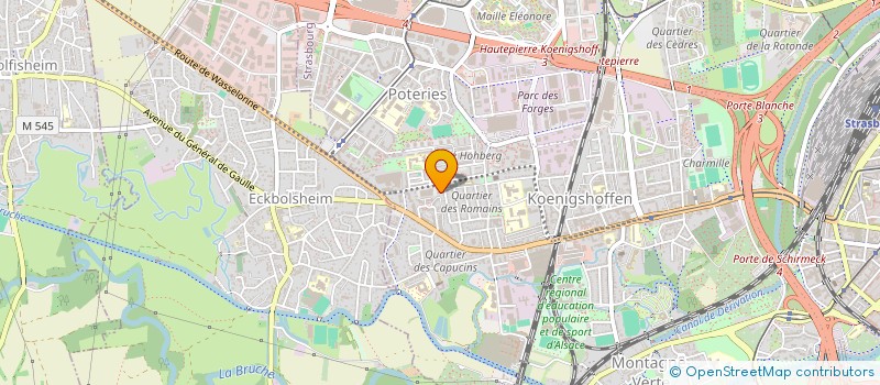 localisation de l'entreprise MONSIEUR JUSO VUJIC à STRASBOURG