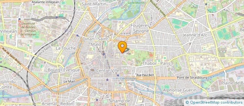 localisation de l'entreprise MONSIEUR JUSSE POQUET DU HAUT  RENNES