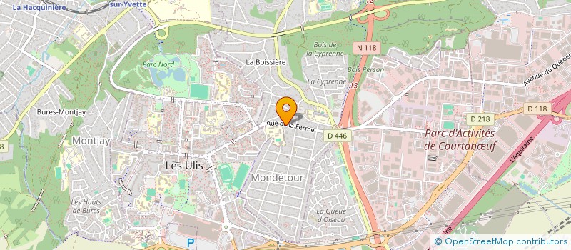 localisation de l'entreprise MONSIEUR JUSTE GERAUD à ORSAY
