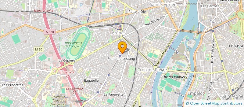 localisation de l'entreprise MONSIEUR JUSTICE BINGAA  TOULOUSE