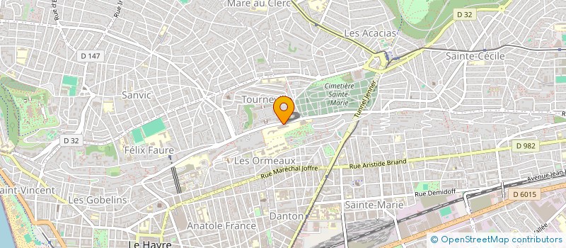 localisation de l'entreprise MONSIEUR JUSTIN BARBAY  OCTEVILLE-SUR-MER