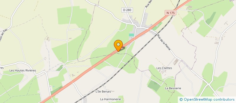 localisation de l'entreprise MONSIEUR JUSTIN BEAUBOUCHEZ  TANIS