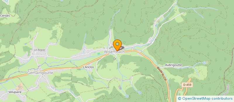 localisation de l'entreprise MONSIEUR JUSTIN BIERO  WISEMBACH