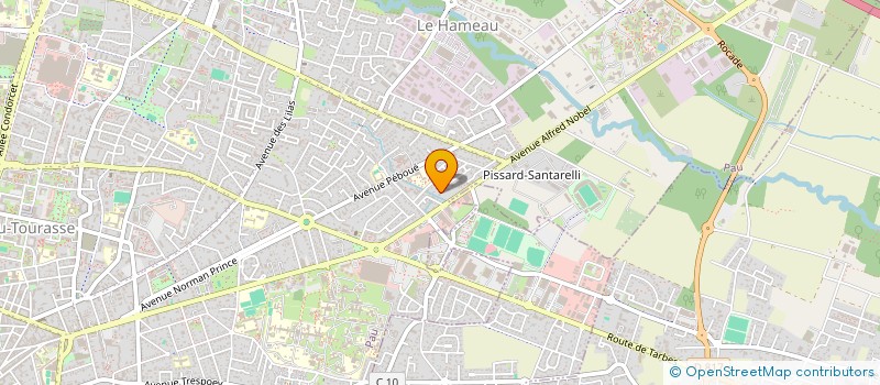 localisation de l'entreprise MONSIEUR JUSTIN BORCKHOLZ à PAU