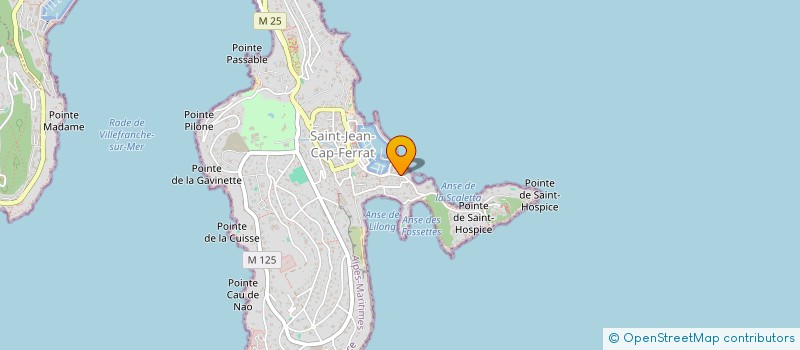 localisation de l'entreprise MONSIEUR JUSTIN COLDWELL à SAINT-JEAN-CAP-FERRAT