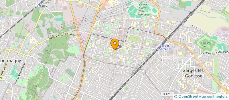 localisation de l'entreprise MONSIEUR JUSTIN-COME ADAMPOT à SARCELLES