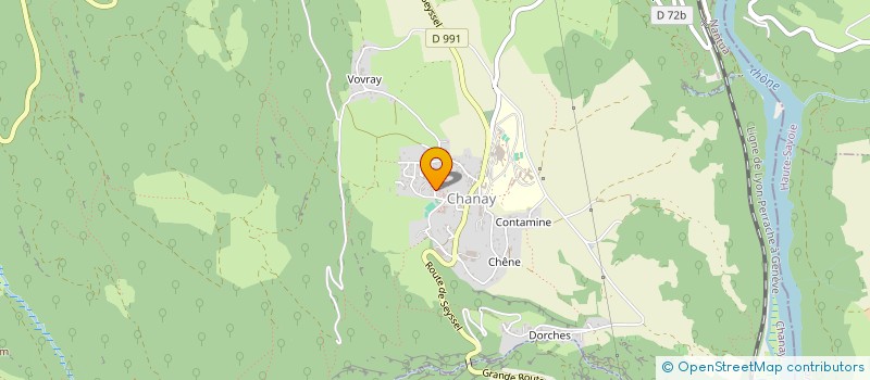 localisation de l'entreprise MONSIEUR JUSTIN CURRAN  CHANAY