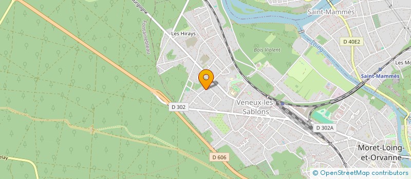 localisation de l'entreprise MONSIEUR JUSTIN DE VOS  MORET-LOING-ET-ORVANNE