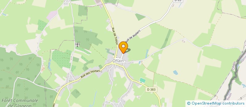 localisation de l'entreprise MONSIEUR JUSTIN DETRAIT  BAIVES