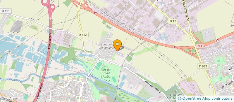 localisation de l'entreprise MONSIEUR JUSTIN DOLLE  AMIENS