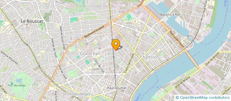 localisation de l'entreprise MONSIEUR JUSTIN DUTILH  BORDEAUX