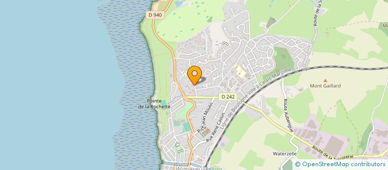 localisation de l'entreprise MONSIEUR JUSTIN DUWEZ à WIMEREUX