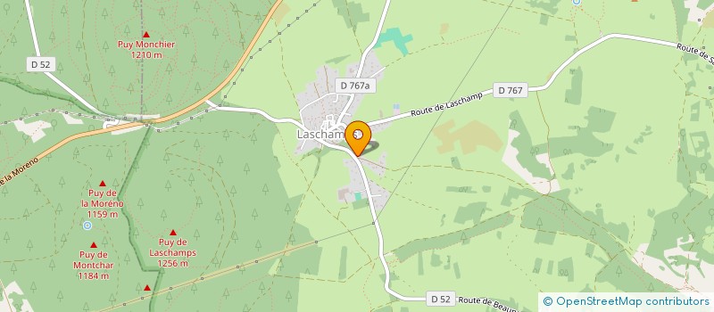 localisation de l'entreprise MONSIEUR JUSTIN EDWARDS  SAINT-GENES-CHAMPANELLE