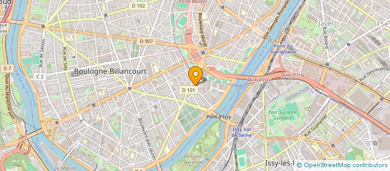 localisation de l'entreprise MONSIEUR JUSTIN ELAN à BOULOGNE-BILLANCOURT