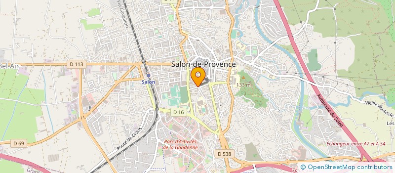 localisation de l'entreprise MONSIEUR JUSTIN ESPADA  SALON-DE-PROVENCE