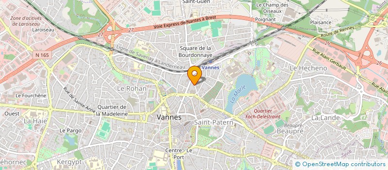 localisation de l'entreprise MONSIEUR JUSTIN FALKENRODT à VANNES