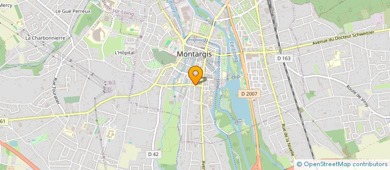 localisation de l'entreprise MONSIEUR JUSTIN FITZPATRICK à MONTARGIS
