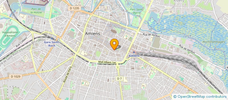 localisation de l'entreprise MONSIEUR JUSTIN FUCCI à AMIENS