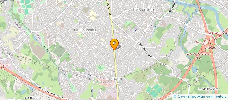 localisation de l'entreprise MONSIEUR JUSTIN GALIPAUD  REZE